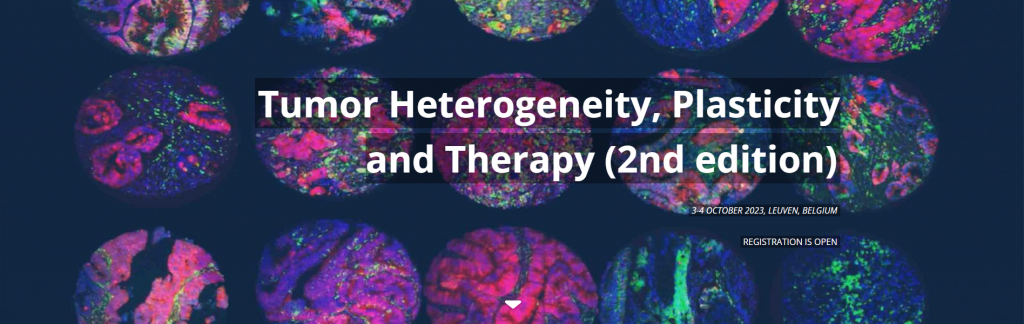 Tumor Heterogeneity, Plasticity and Therapy (2nd edition by VIB)